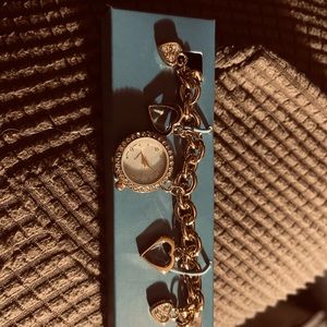 Charming heart bracelet watch. Brand new but will probably need battery